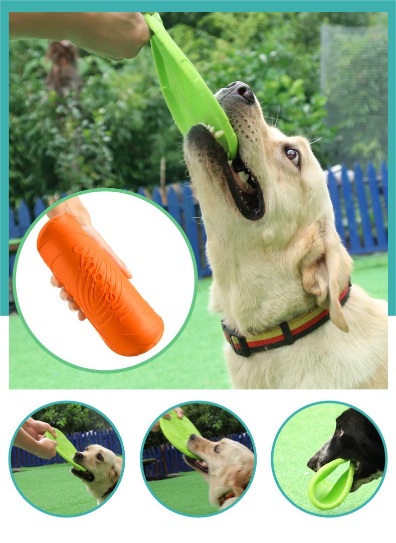 Meianju Odporne na gryzienie l – Flying Disc Dog Training Toy recenzja i cena