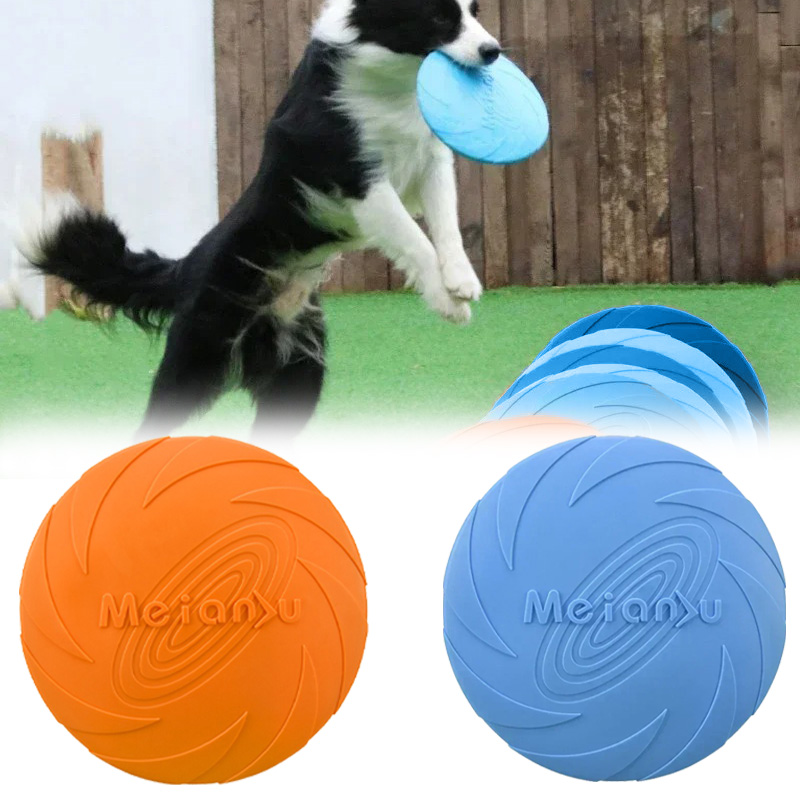 Wielokolorowa zabawka dla psa  – Flying Disc Dog Training Toy recenzja i cena