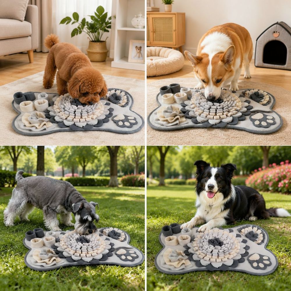 Mata do szukania smakołyków w  – Dog Puzzle Feeder Toy recenzja i cena