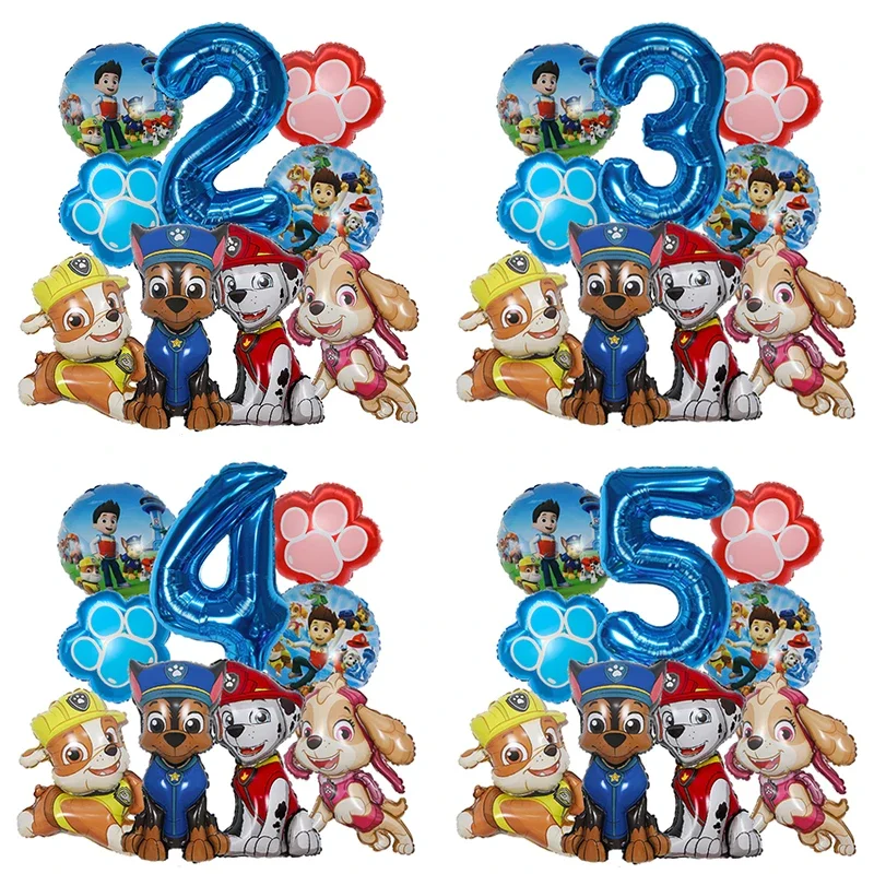 9 szt. Balony foliowe Psi Patr – Dog Toys recenzja i cena